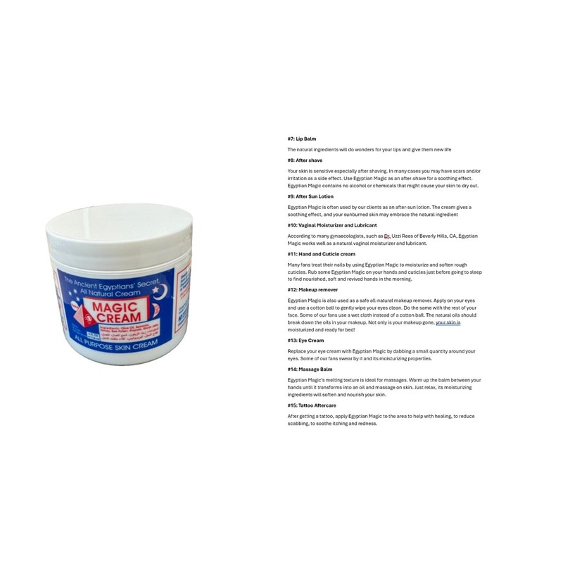 All Purpose Natural Magic Cream, Moisturise Hair, Nails, Skin, Lips,