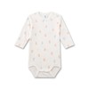 Sanetta Baby Girl Bodysuit, White Pebble