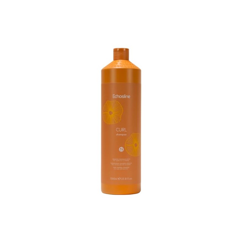 Echos line Shampoo for Curly and Wavy Hair 1000 ml