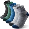innotree Merino Wool Hiking Socks for Men & Women, Quarter