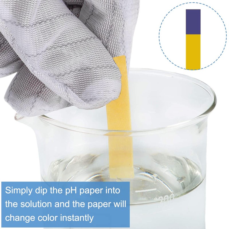 DKARDU 800 Strips pH 1-14 Test Paper Litmus Paper Extensive