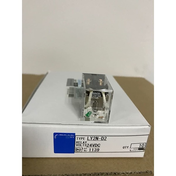 Set of 10 Compatible OMRON Omron Relay LY2N-D2 DC24V/24VDC