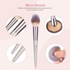 BESTOPE 18PCs Makeup Brushes Set BESTOPE with 4PCs Facial Brush