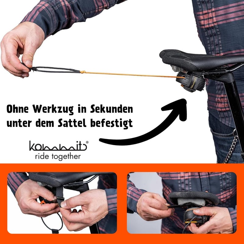 kommit Bike Bicycle Pull System for Children and Adults Quick