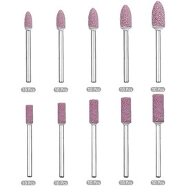 Pack of 100 Sanding Polishing Head, 3 mm Grinding Shaft, Grinding Stone for Polishing Grinding Accessories, Polishing Accessory Set for Dremel Rotating Tools, Multifunctional Sanding Polishing