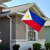 Philippines Flag 4X6 FT, Outdoor Polyester Flags, Double Stitched Philippine