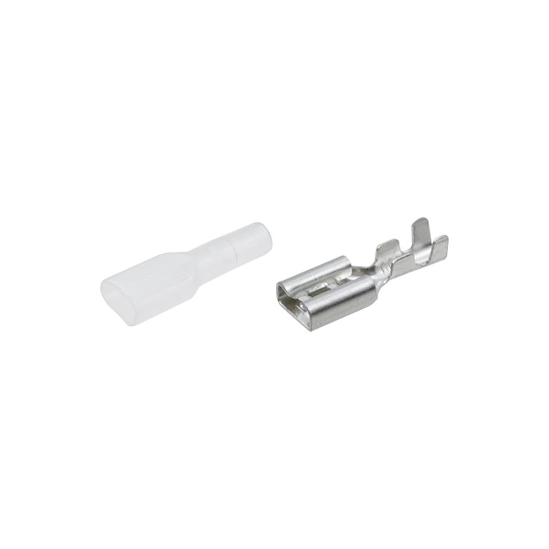 Savagrow 100 Sets Male and Female Wire Spade Connector 4.8mm