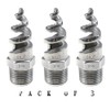 Beduan 3/8" Male Spiral Cone Atomization Nozzle Stainless Steel(316) Dust