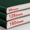 RETTACY Notebook B5 Lined - Thick Diary with 320 Numbered