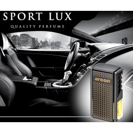 Areon Car Perfume Luxury and Elegant 0.27 oz Vent Clip Air Freshener, Gold Scent