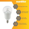 Sunlite 80135 LED A15 Appliance Clear Light Bulb, 6 Watts
