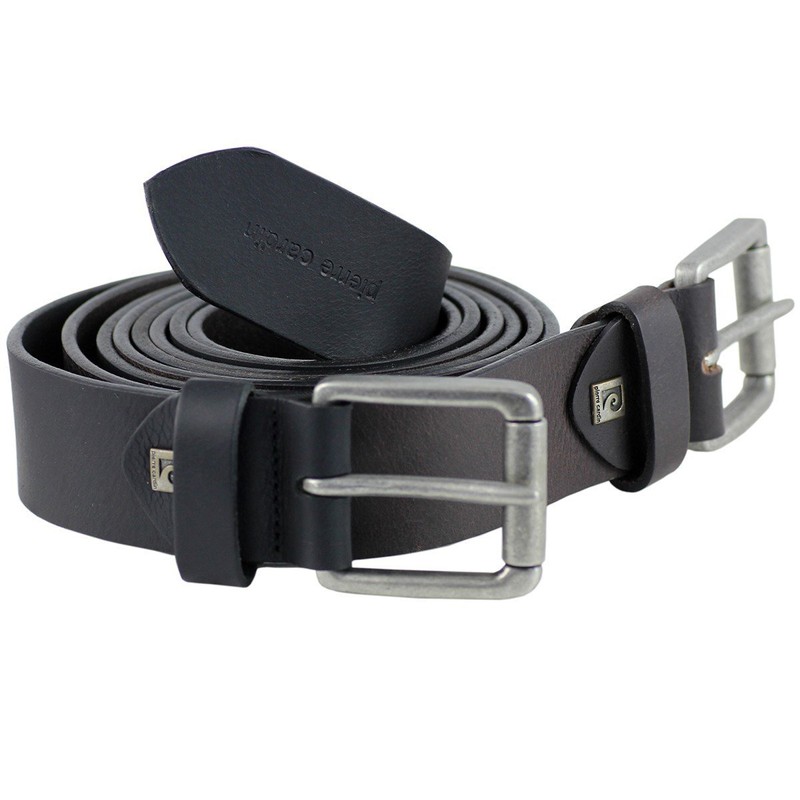 Pierre Cardin 70092 Men's Leather Belt Brown, brown