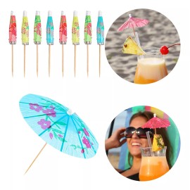 Jands Distribution Palillo De Sombrilla Coctel Hawai Tropical Bebidas 500 Pz