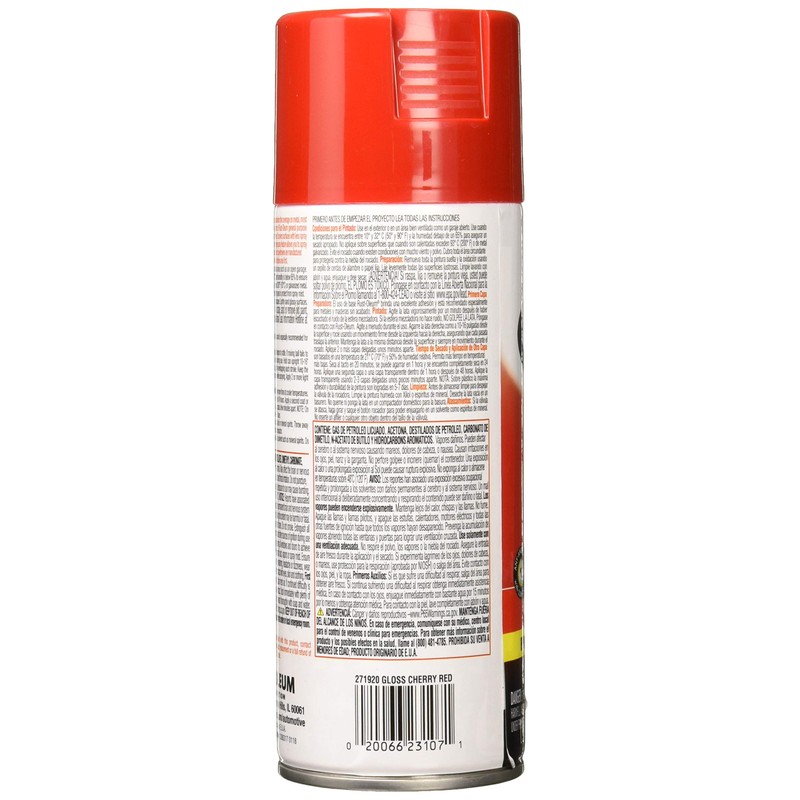 Rust-Oleum 271920 Acrylic Enamel 2X Spray Paint, 12 oz, Gloss