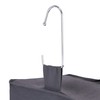 Relaxdays Wardrobe Hanging Shelf, 6 Compartments, Fabric, H x D