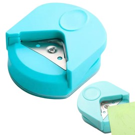 Cutter Rounding Pun/ches for Paper Crafts,Corner Cutter,Corner Rounder Pun/ch,Professional Paper Round Corner Multifunctional,Portable Corner Rounder Pun/ch for Card,Paper Crafts Rounder Cutter(Pink)