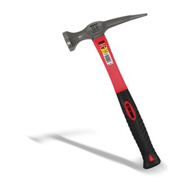 Mikel's MLPL-11 Martillo para Laminero Desabollador Punta Larga, Mango de Fibra de Vidrio, 11 Oz