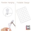 Kakivan Wire Wall Grid Panel for Photo Display, DIY White