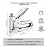 Engrapadoras Pistola Y Herramientas Decoración 1000 Clavos