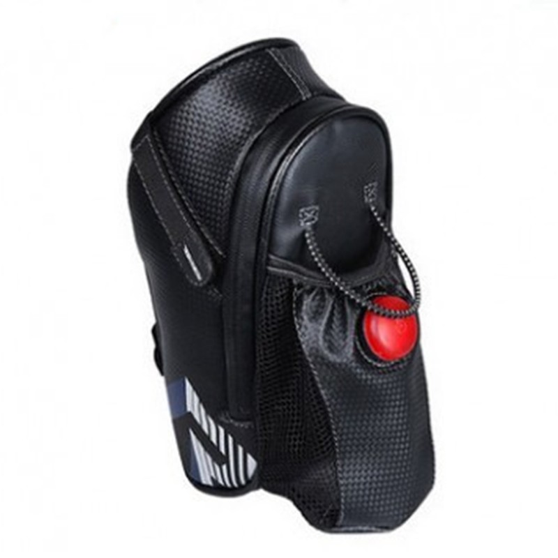Bike Saddle Bag Water Bottle Holder with Tail Light Under