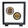 Challenge Coins Display Frame, Clear 3D Floating Holder, Small Shadow
