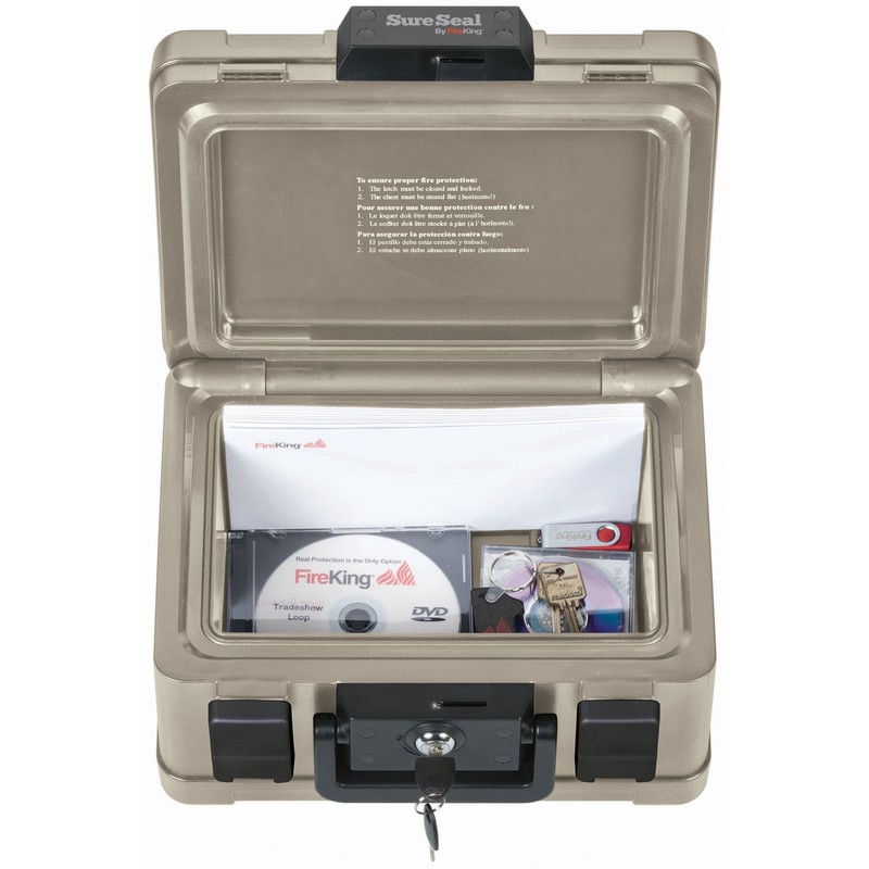 FireKing SureSeal Fire Safe with Key Lock, 1 Half Hour