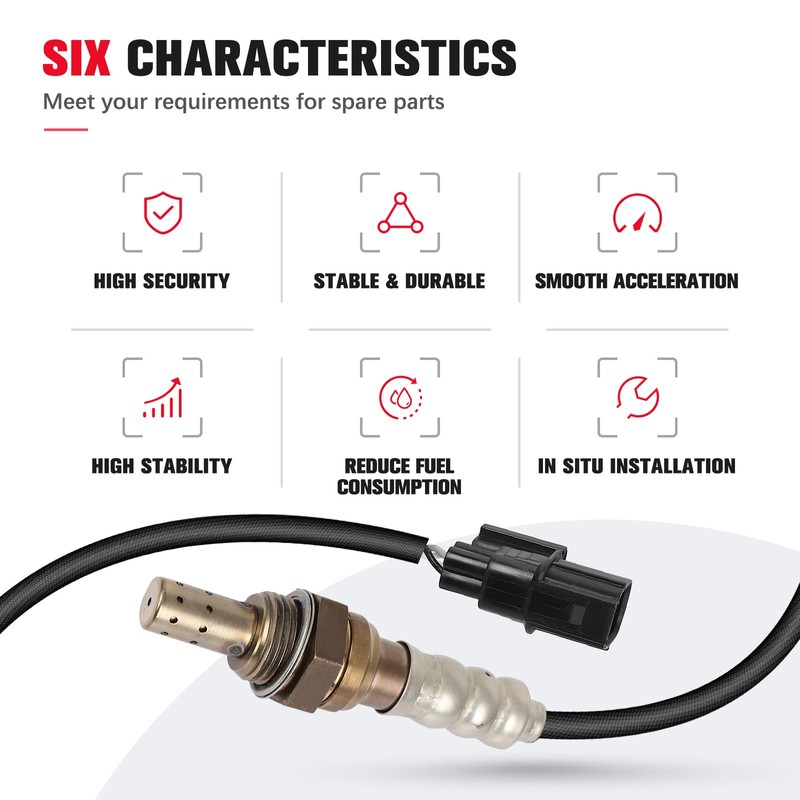 QIJIAUTO O2 Oxygen Sensor Compatible for Honda Odyssey 2014 2015