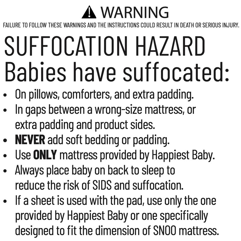 O Rings Replacement Kit for Fixed SNOO Smart Sleeper Bassinet