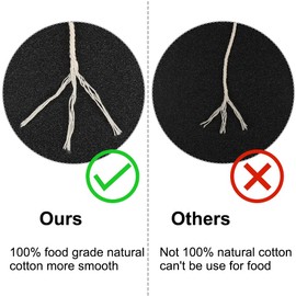 Vivifying Butchers Twine, 328 Feet 2mm Food Safe Cotton Bakers String for Tying Meat, Making Sausage, Trussing Turkey, Roasting, Cooking and Packing(Beige)