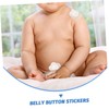 SHOWERORO 200pcs Navel Patches Breathable Belly Button Stickers for Newborns