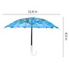 THY COLLECTIBLES Pack of 6 Mini Lace Umbrella Parasols with