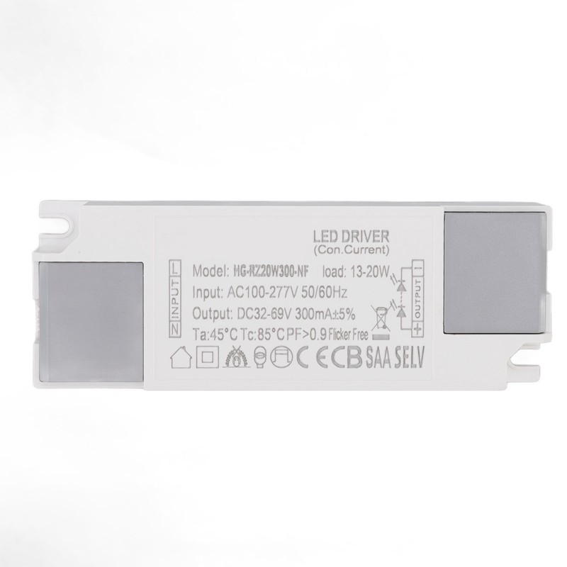 LED Power Supply Driver AC 100‑277V to DC 32‑69V LED