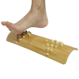 [Ideal for Health Promotion and Foot Massage] Bamboo Fumi Foot Foot Pressure Pressure Foot Massage Health Goods (With Warts (Single Item))