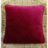 BeyondLiving Solid Velvet Square Cushion Cover Pillow Case Pillows Home