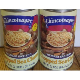 2 Pack Chopped Sea Clams 51 oz (6)