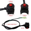 2024 Upgraded Motorcycle Kill Switch with Red Push Button and