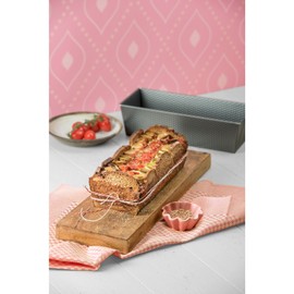 Original Kaiser Brotform 35 cm rechteckig für 1500 g Brote, Kastenform Kuchen Brote, antihaftbeschichtet, sauerteigbeständig, Griffrand