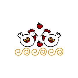 CafePress Apple Hens Memory Keepsake Jewelry Box, 5"x5"x3.75"