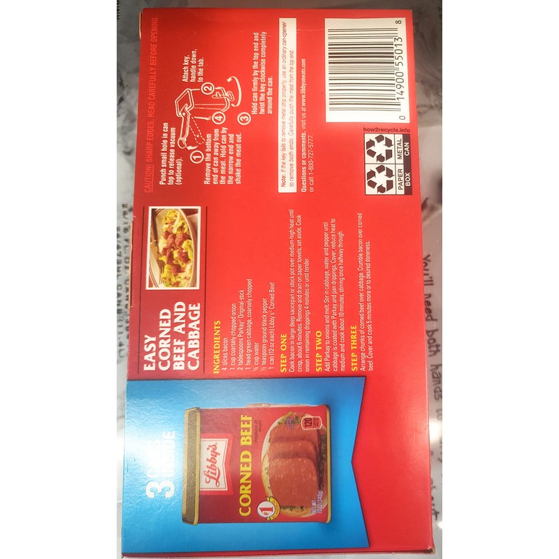 LIBBYS CORNED BEEF 3PK