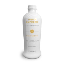 Isagenix Ionix Supreme - Drink with Niacin, Vitamin B12, Vitamin B6 and Riboflavin to Help Fight Stress - 32-Ounce Bottle (Natural Fruit Flavor)