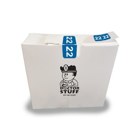 Doctor Stuff - 2022 Year Labels, Tabbies 70200 Compatible Series, Blue Colored Year Stickers for End Tab File Folders, 500/Roll, 1 Roll, 3/4" x 1-1/2"