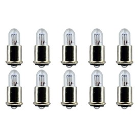 CEC Industries #327 Bulbs, 28 V, 1.12 W, SX6s Base, T-1.75 shape (Box of 10)