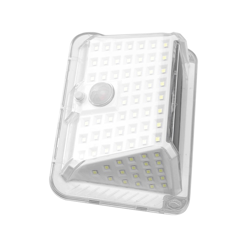 Solar Motion Sensor Wall Light Waterproof Energy Saving LED Outdoor