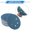 VekAuto 50 Pcs Sanding Discs, 6 Inch 6 Hole 120