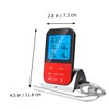 COLLBATH Wireless Kitchen Thermometer Dual Probes for Oven Grill Smoker