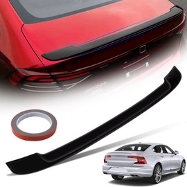Rear Spoiler Compatible with 2023-2024 Honda Accord 11th Generation Honda Rear Trunk Spoiler, Rear Boot Deck Lid Wing Carbon Fiber Print ABS Tail Decor Lip Enhance Your Vehicle's Performance.