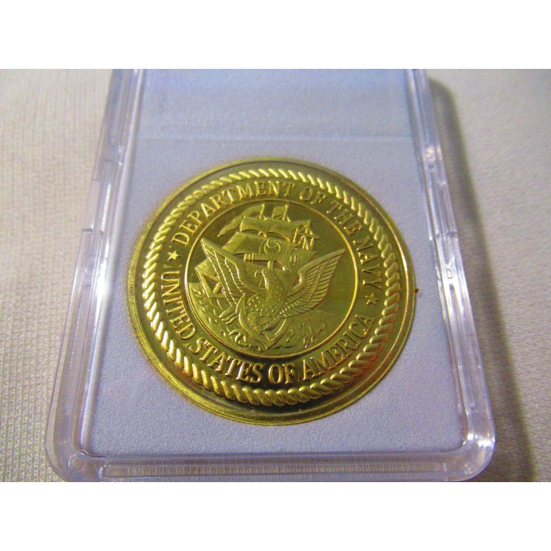 US NAVY - USS Raleigh (LPD-1) Challenge Coin