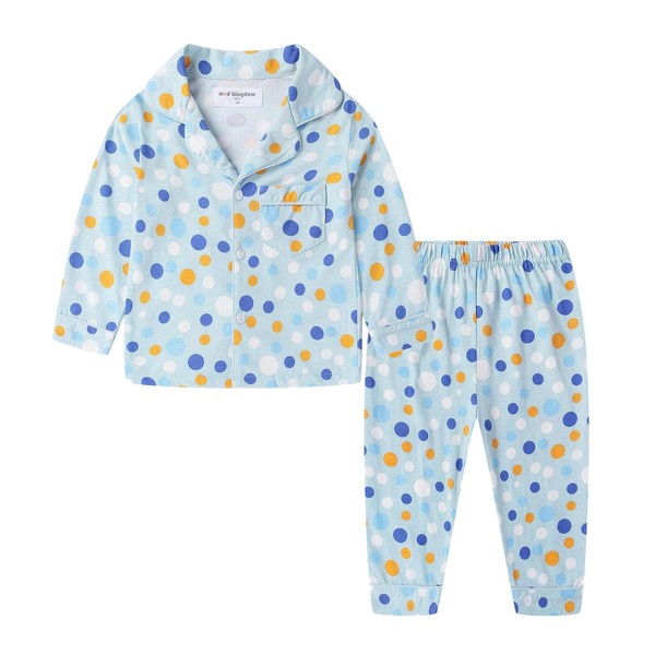 Mud Kingdom Pajamas Set for Toddler Boys 2-Piece Button Down