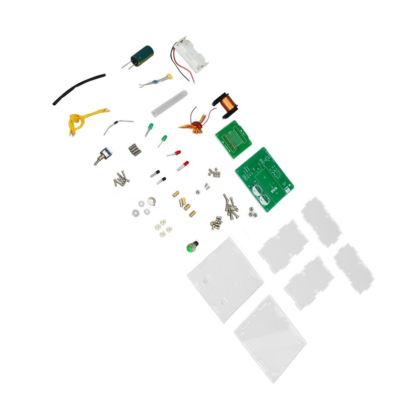 High Voltage Electromagnetic Gun DIY Kit Coil Voltage Booster Gun