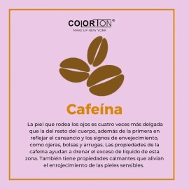 Serum Cafeína Colorton Antiarrugas con Ácido Hialurónico 30ml Rostro